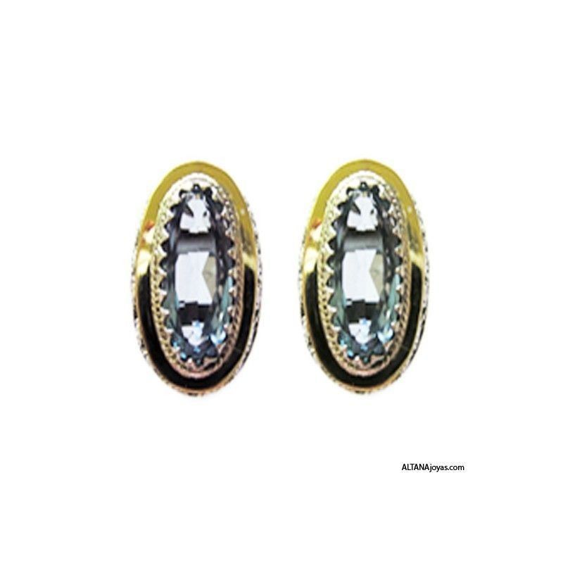 Pendientes Art-Deco Plata de Ley