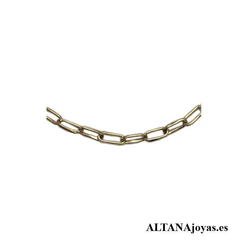 Cadena Bronce eslabones hilo oval...