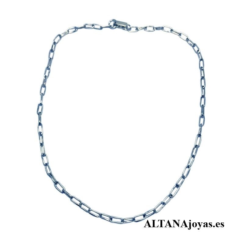 Cadena Plata de Ley  eslabones 11T0003