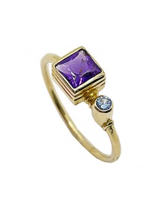 Anillo Princesa Oro 2