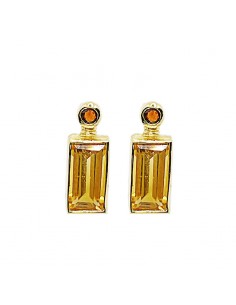 Pendientes Baguette
