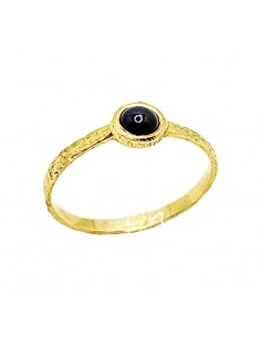 Anillo Zafiro Cabujón