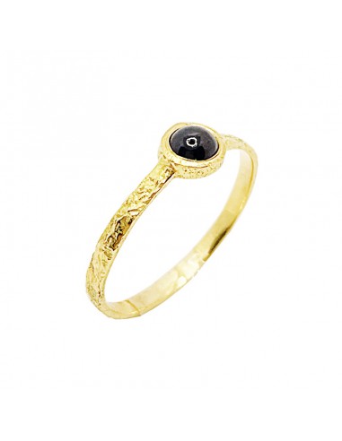 Anillo Zafiro Cabujón