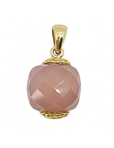 Colgante Cuarzo Rosa
