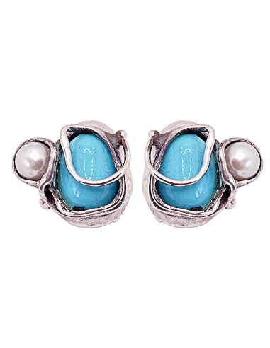 Pendientes Tinajo Turquesa