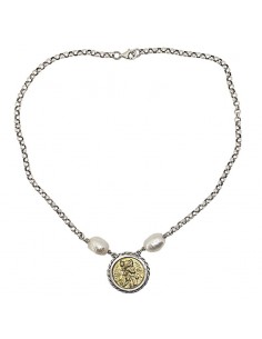 Collar Santiago Apóstol Perlas