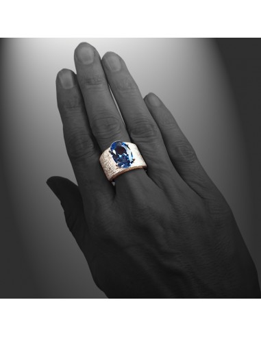 Anillo Satinado Oval