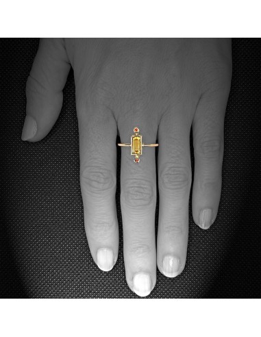 Anillo Baguette Oro