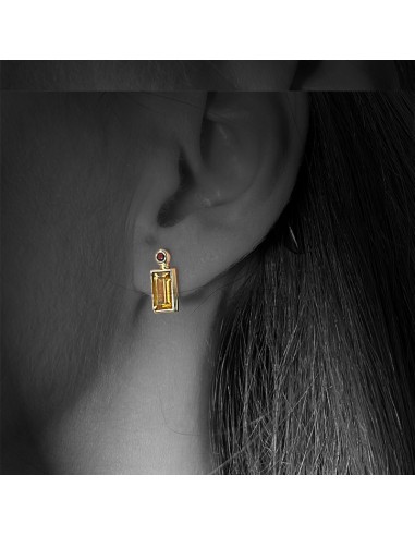 Pendientes Baguette