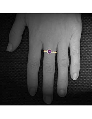 Anillo Rubi Cabujón