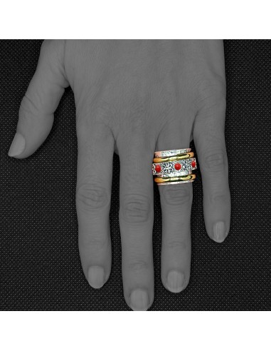 Anillo Tímpano Coral