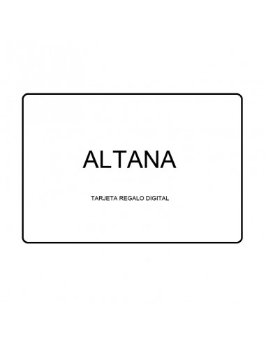 Tarjeta Regalo ALTANA