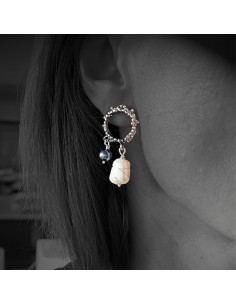 Pendientes Bolas Perlas 2