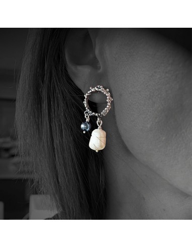 Pendientes Bolas Perlas