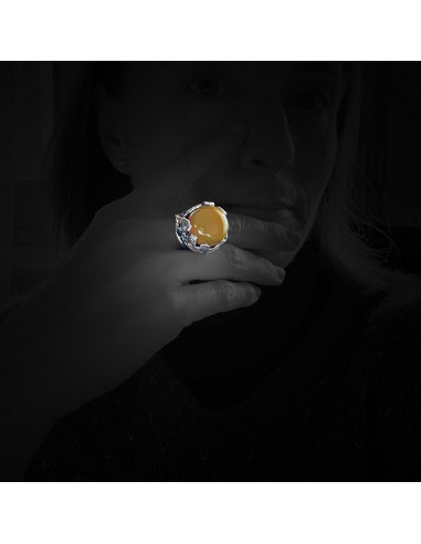 Anillo Cabujón