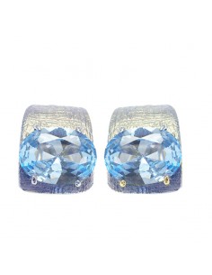 Pendientes Satinados Oval