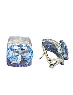 Pendientes Satinados Oval 2