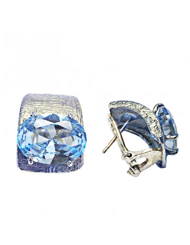 Pendientes Satinados Oval
