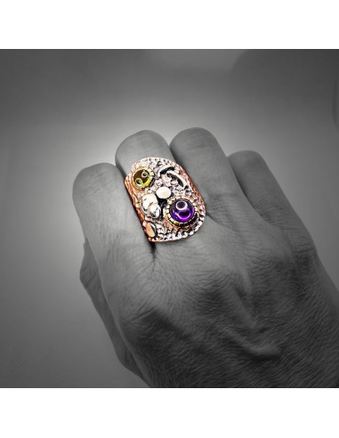 Anillo Contemporáneo Mix