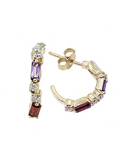 Pendientes Aros Baguettes... 2