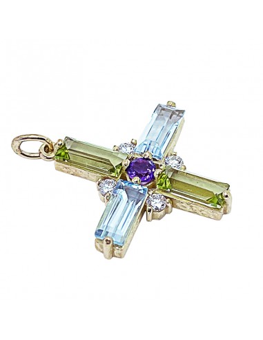 Cruz Baguettes Diamantes