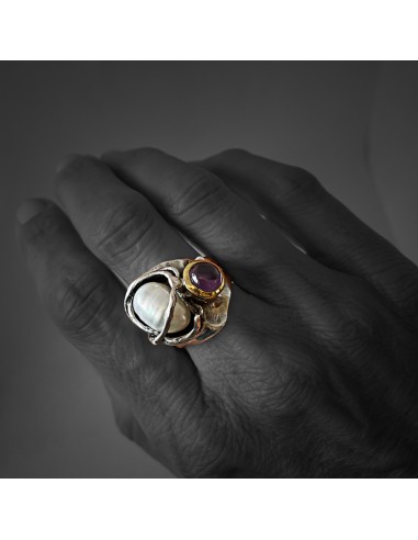 Anillo Tinajo Morado