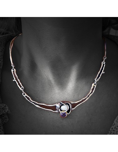 Collar Tinajo Morado