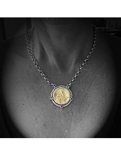 Colgante con cadena Románico 2
