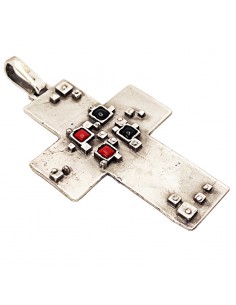 Cruz Plata Onix Coralina 2