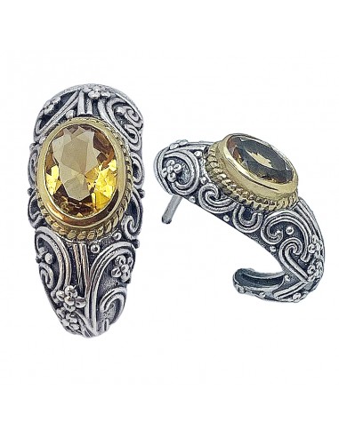 Pendientes Art-Deco Plata de Ley...