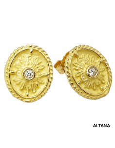 Pendientes Etruscos Ovales 2