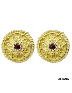 Pendientes Etruscos Redondos