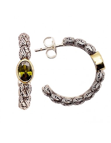 Pendientes Art-Deco Plata de Ley Aros